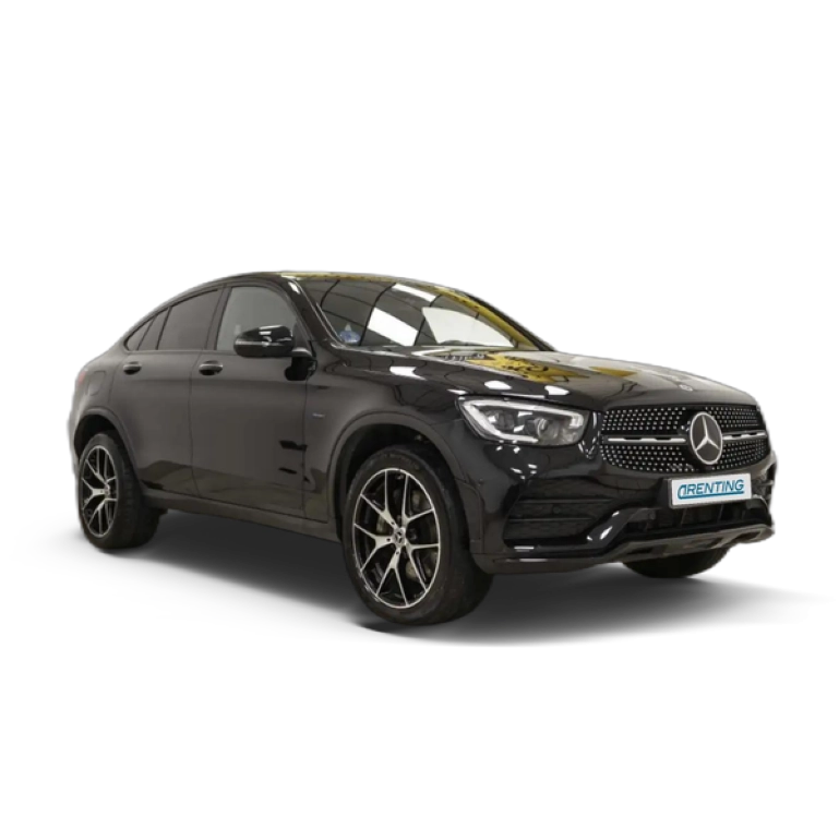 Renting Mercedes-Benz GLC 300 Coupé 300e 4Matic Negro 1