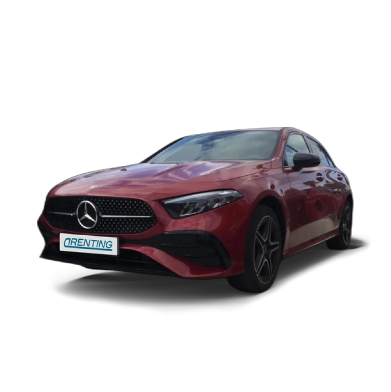 Renting Mercedes-Benz A 250 e Rojo