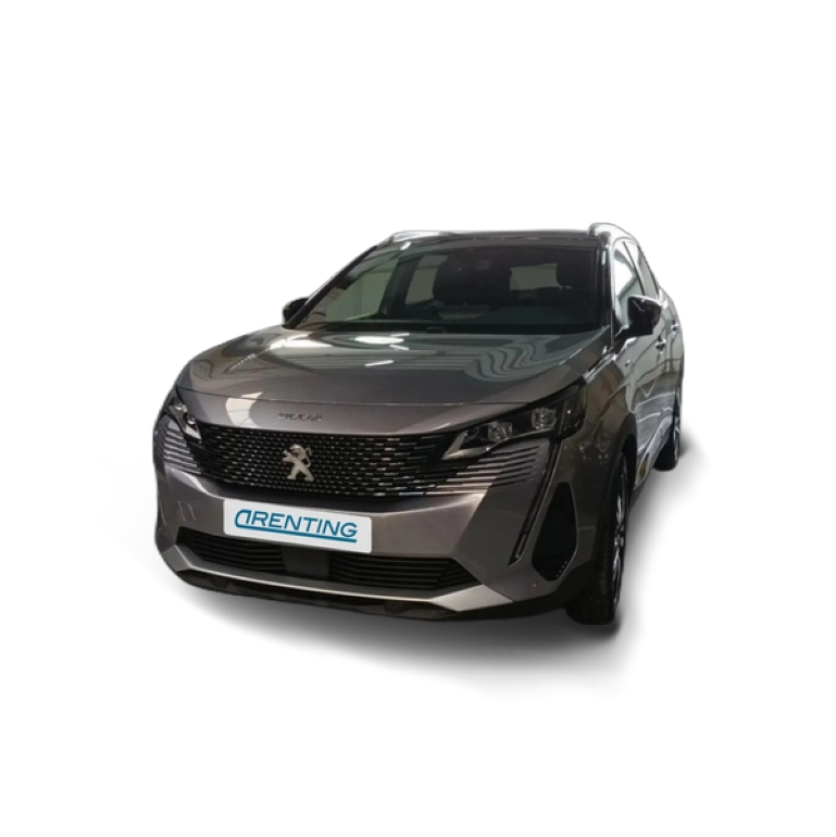 Renting Peugeot 3008 Hybrid 225 e-EAT8 GT Gris