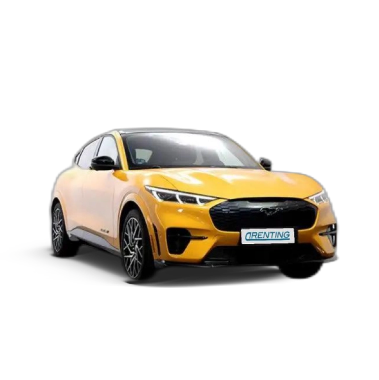Renting Ford Mustang Mach-E BEV 99KWH 487PS GT EXTENDED RANGE 487 5P Naranja 1