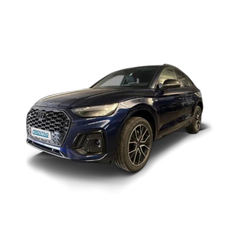 Renting Audi Q5 Sportback Black line 40 TDI quattro-ultra 150 kW (204 CV) S tronic