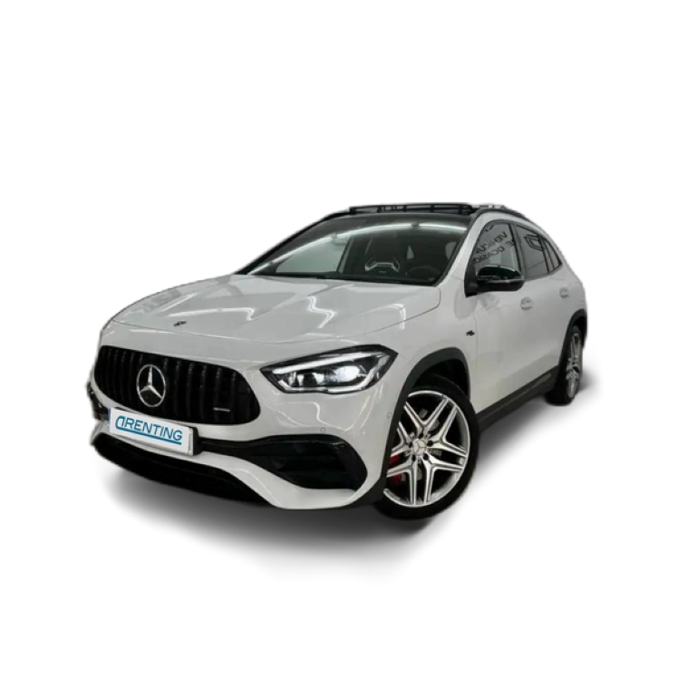 Renting Mercedes-Benz GLA 45 AMG S 4Matic+ 8G-DCT Blanco