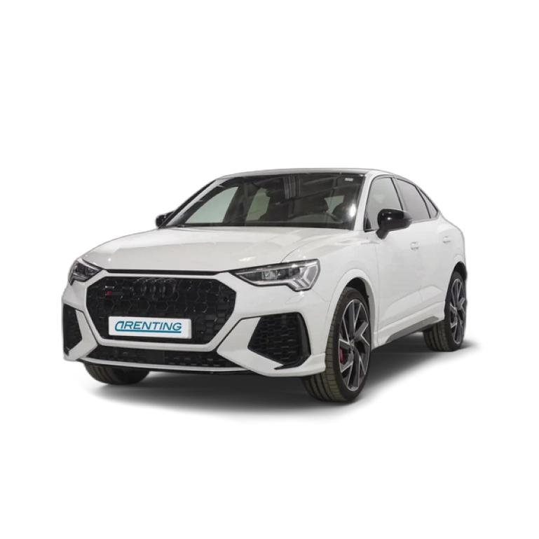 Renting Audi RS Q3 Sportback 2.5 TFSI quattro S tronic Blanco