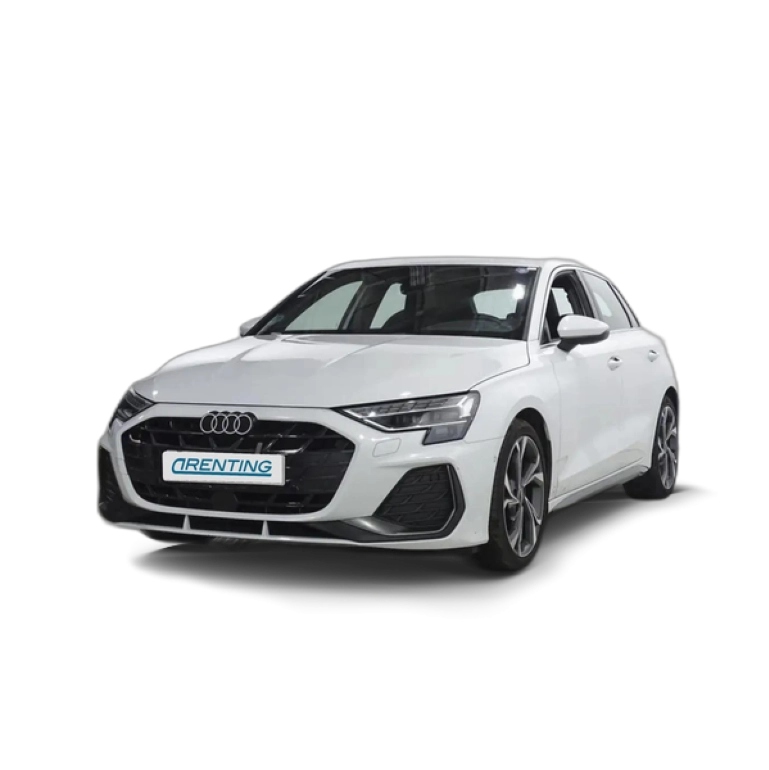 Renting Audi A3 Sportback 35TDI S line S tronic Blanco 1