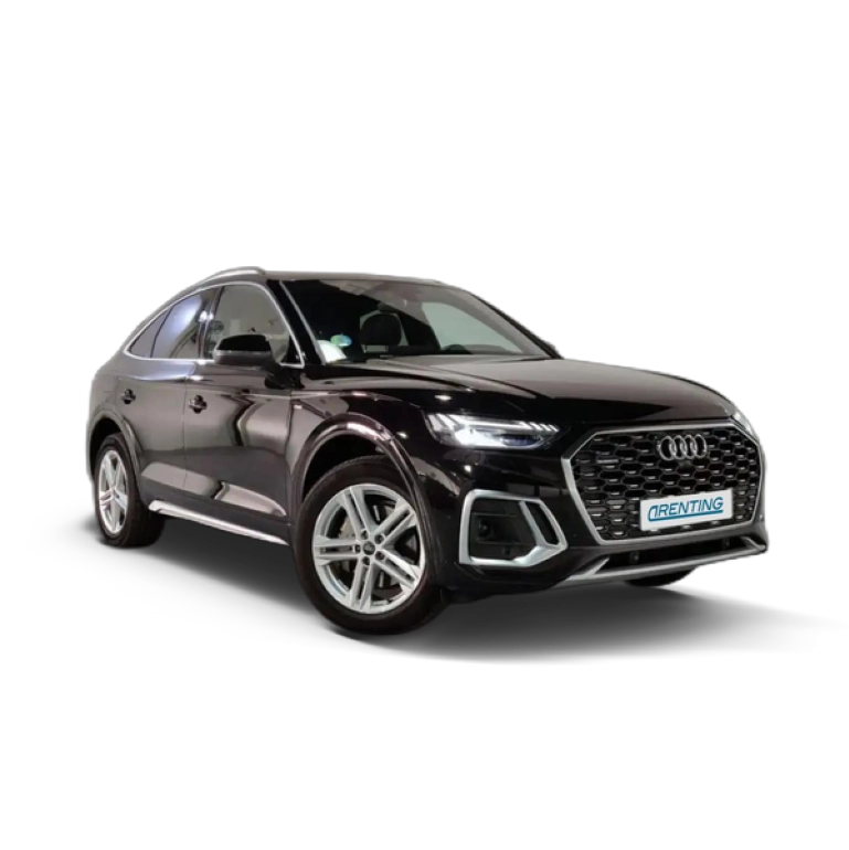 Renting Audi Q5 Sportback 40 TDI quattro-ultra S line S tronic 150 Negro