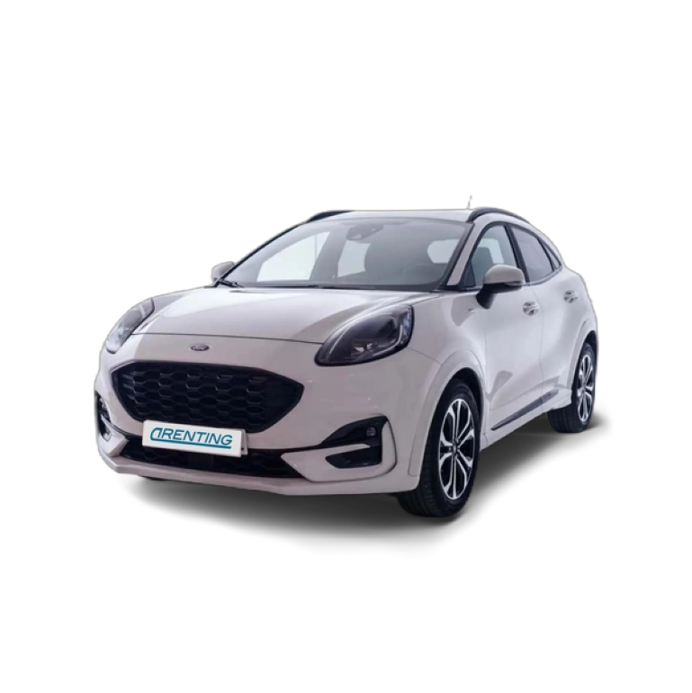 Renting Ford Puma 1.0 EcoBoost 125cv ST-Line MHEV Blanco