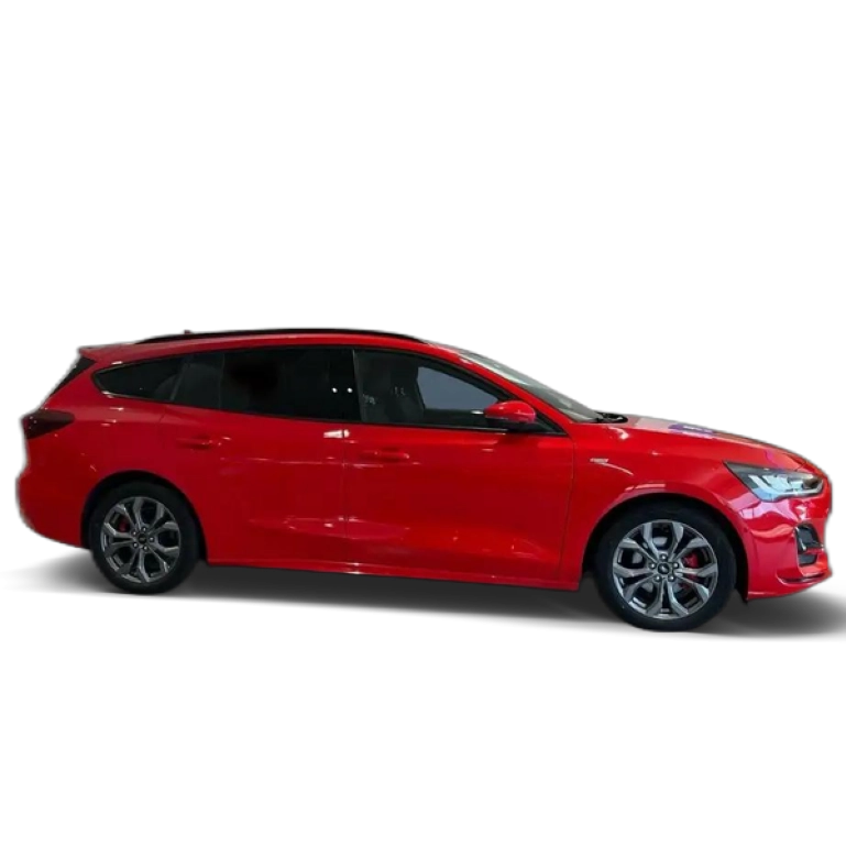 Renting Ford Focus 1.0 ECOBOOST MHEV 92KW ST-LINE 125 5P Rojo 1