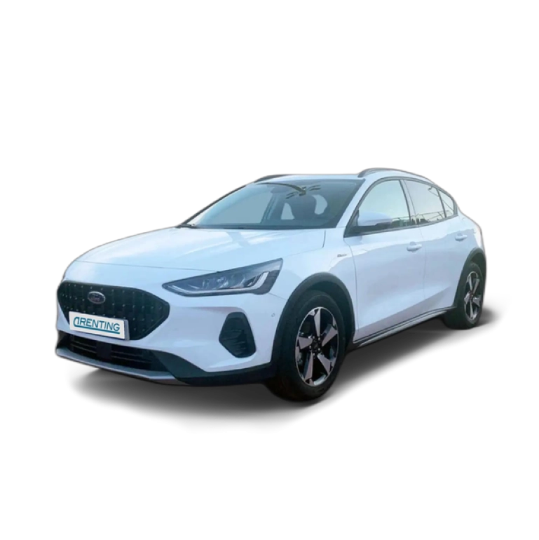 Renting Ford Focus 1.0 Ecoboost MHEV Active 155 Blanco