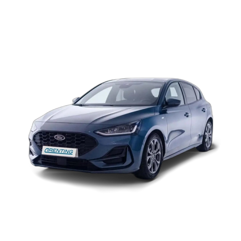 Renting Ford Focus 1.0 Ecoboost MHEV ST-Line X 125 Azul