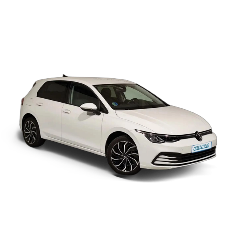 Renting Volkswagen Golf 1.0 eTSI Life DSG 81kW Blanco 1