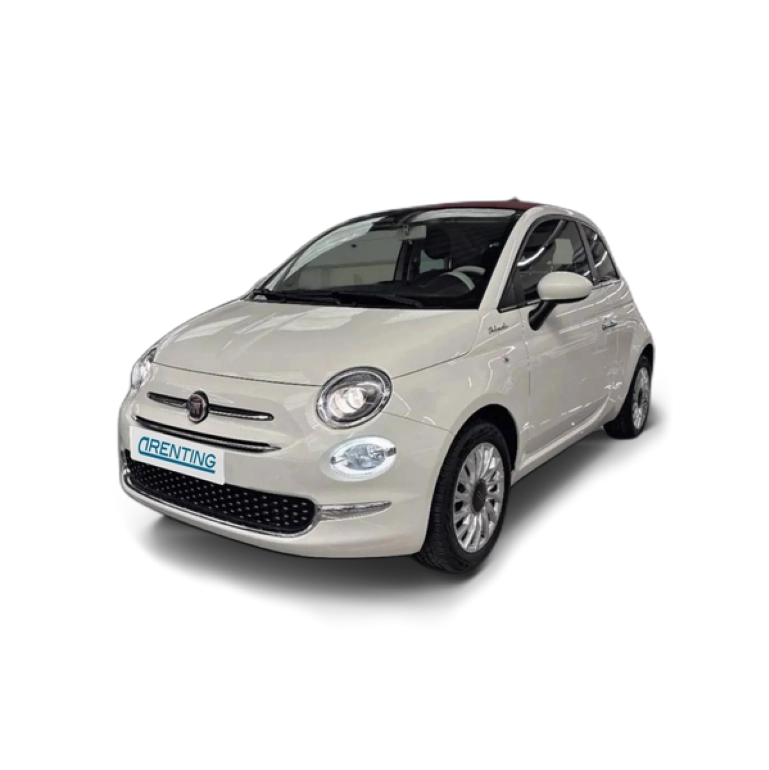 Renting Fiat 500 1.0 Hybrid Dolcevita 52kW Blanco 5