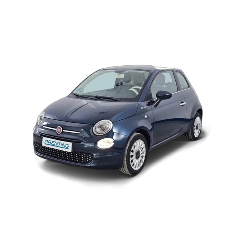 Renting Fiat 500 1.0 Hybrid Dolcevita 52kW Azul 4