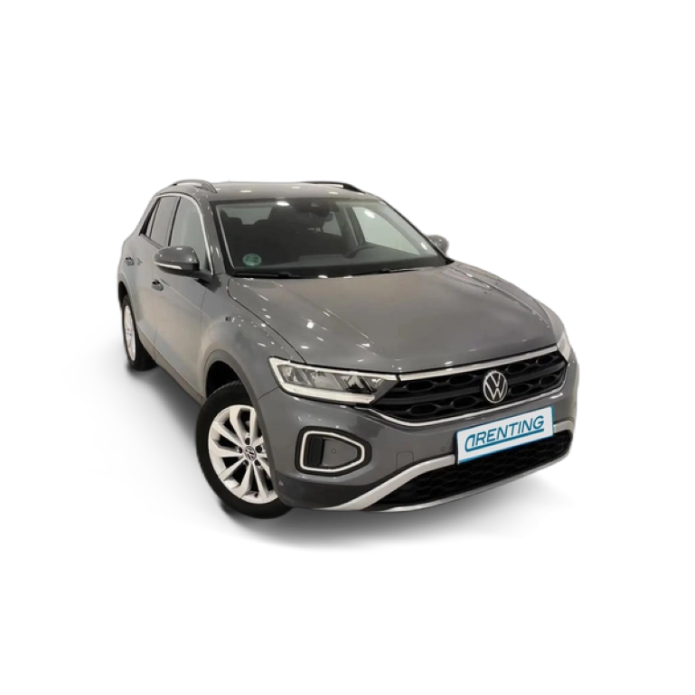 Renting Volkswagen T-Roc 1.0 TSI Life 81kW Gris 4 2