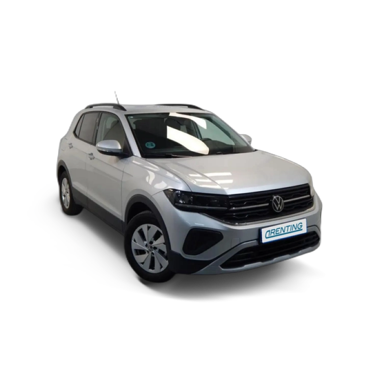 Renting Volkswagen T-Cross 1.0 TSI Life 85kW Plateado