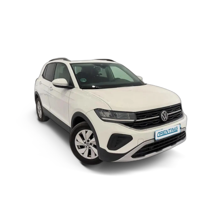Renting Volkswagen T-Cross 1.0 TSI Life 85kW Blanco