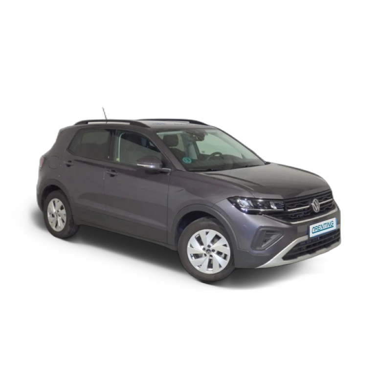 Renting Volkswagen T-Cross 1.0 TSI Life 85kW Gris 1