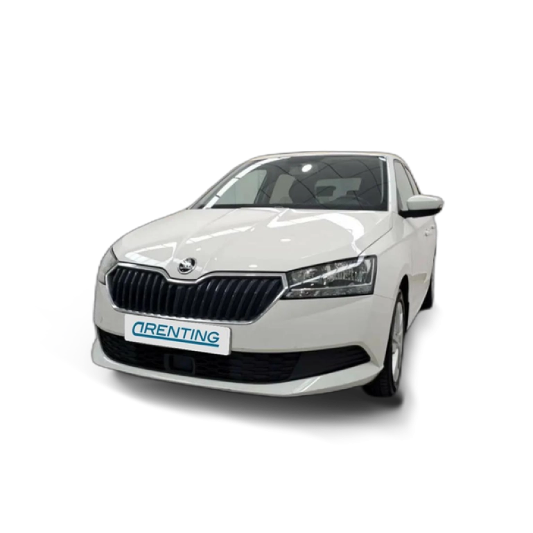 Renting Skoda Fabia 1.0 TSI Monte Carlo 81kW Blanco