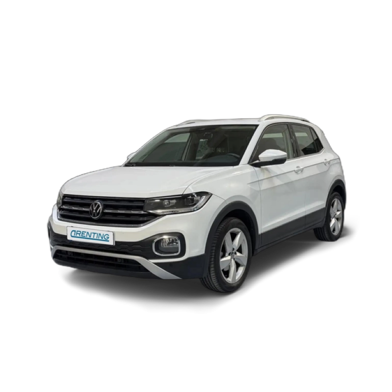 Renting Volkswagen T-Cross 1.0 TSI Sport 81kW Blanco 1