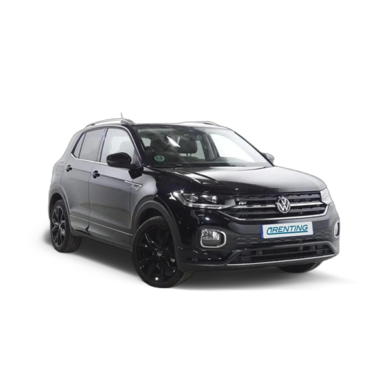 Renting Volkswagen T-Cross 1.0 TSI Sport 81kW Negro