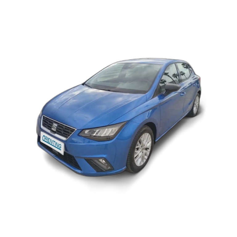 Renting SEAT Ibiza 1.0 TSI S&amp;S FR 110 Azul
