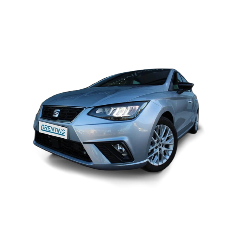 Renting SEAT Ibiza 1.0 TSI S&amp;S FR XS 110 Plateado