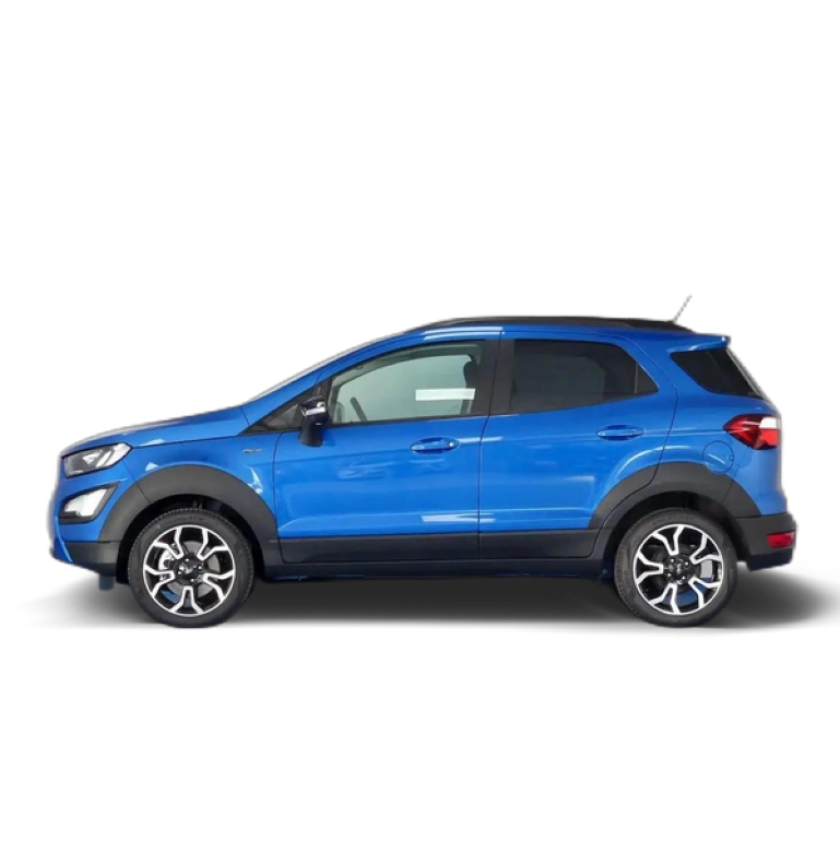 Renting Ford EcoSport 1.0T ECOBOOST 92KW ACTIVE 125 5P Azul 1