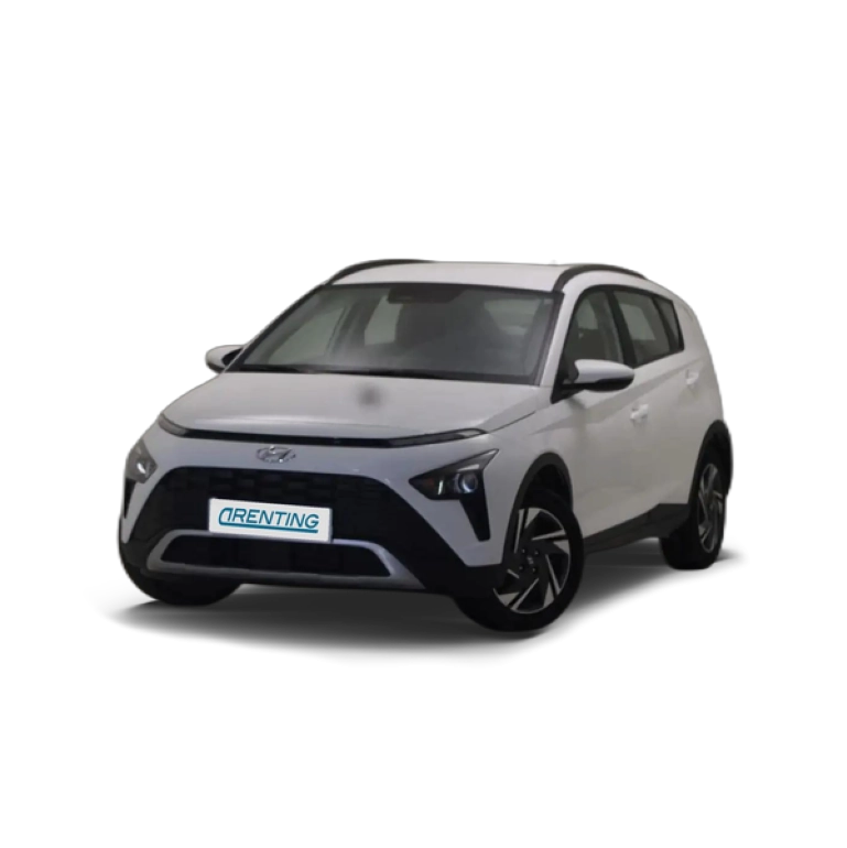 Renting Hyundai BAYON 1.2 MPI Maxx Blanco