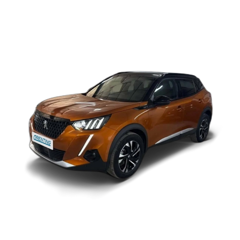 Renting Peugeot 2008 1.2 PureTech S&amp;S GT 130 Naranja 1