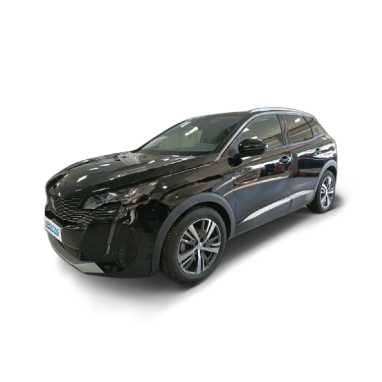 Renting Peugeot 3008 1.2 S&amp;S PureTech Allure Pack 130 Negro