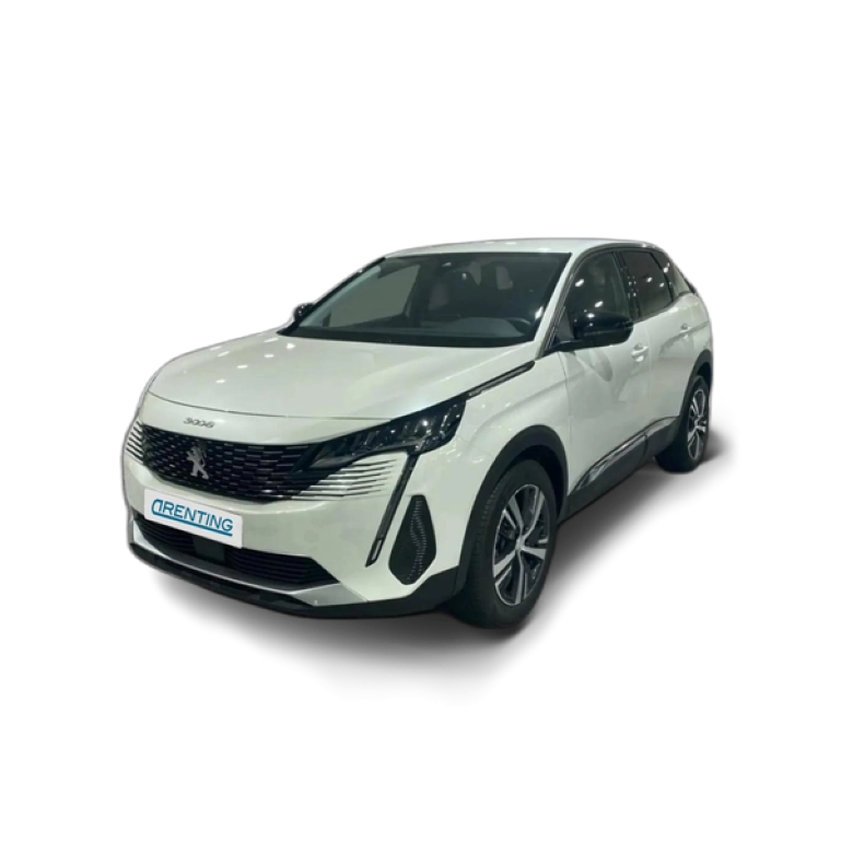 Renting Peugeot 3008 1.5 BlueHDi 96kW (130CV) S&amp;S Allure Pack Blanco 1