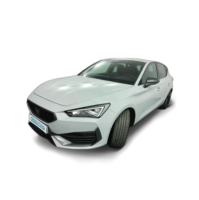 Renting CUPRA Leon 1.5 ETSI Tech Edition DSG 110Kw Blanco 1