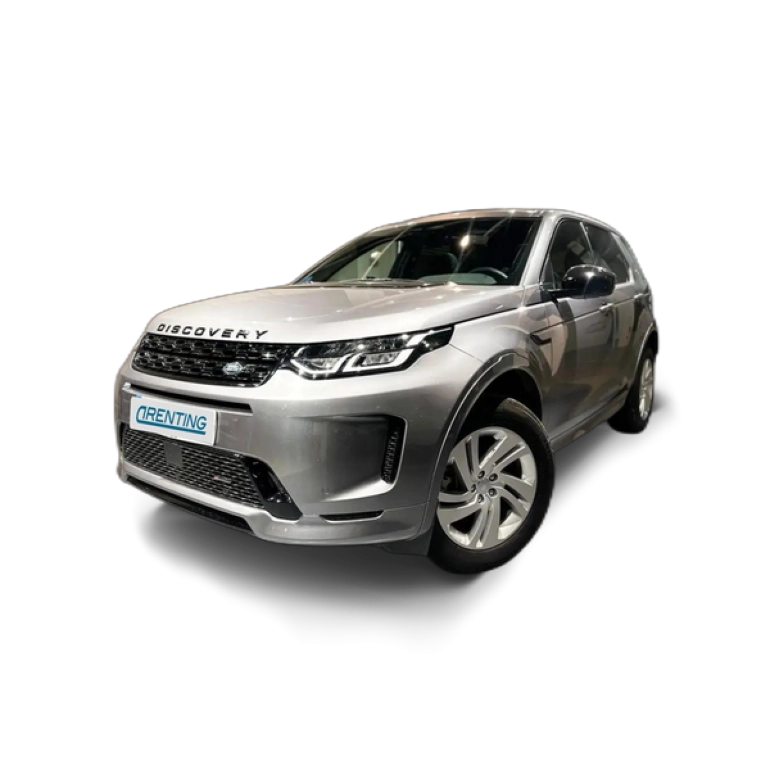 Renting Land Rover Discovery Sport 1.5 I3 PHEV R-Dynamic S AWD Auto Gris