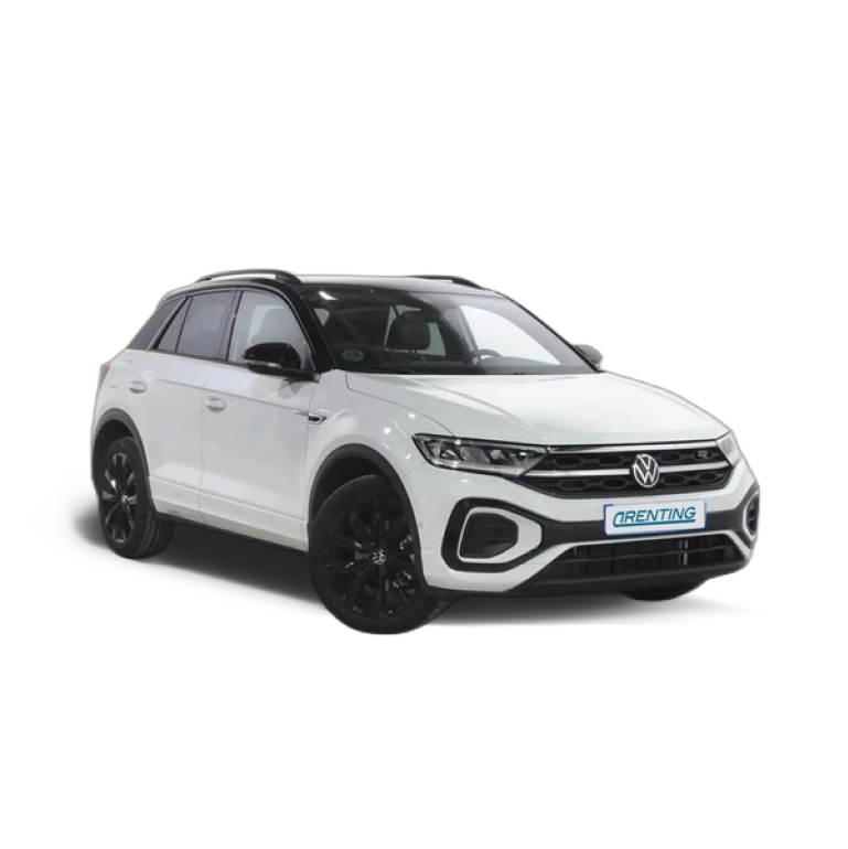 Renting Volkswagen T-Roc 1.5 TSI 110 R-Line kW DSG7 Blanco 3