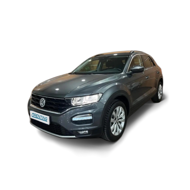 Renting Volkswagen T-Roc 1.5 TSI Advance Gris