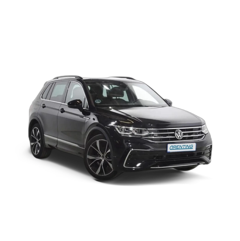 Renting Volkswagen Tiguan 1.5 TSI R-Line DSG 110kW Negro