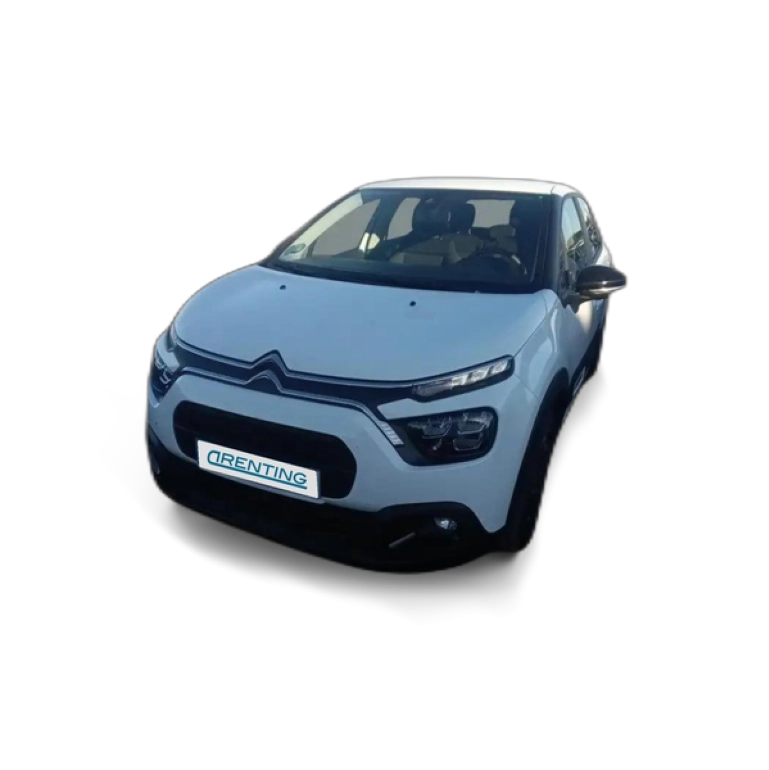 Renting Citroen C3 1.5BlueHDi S&amp;S C-Series 100 Blanco 3