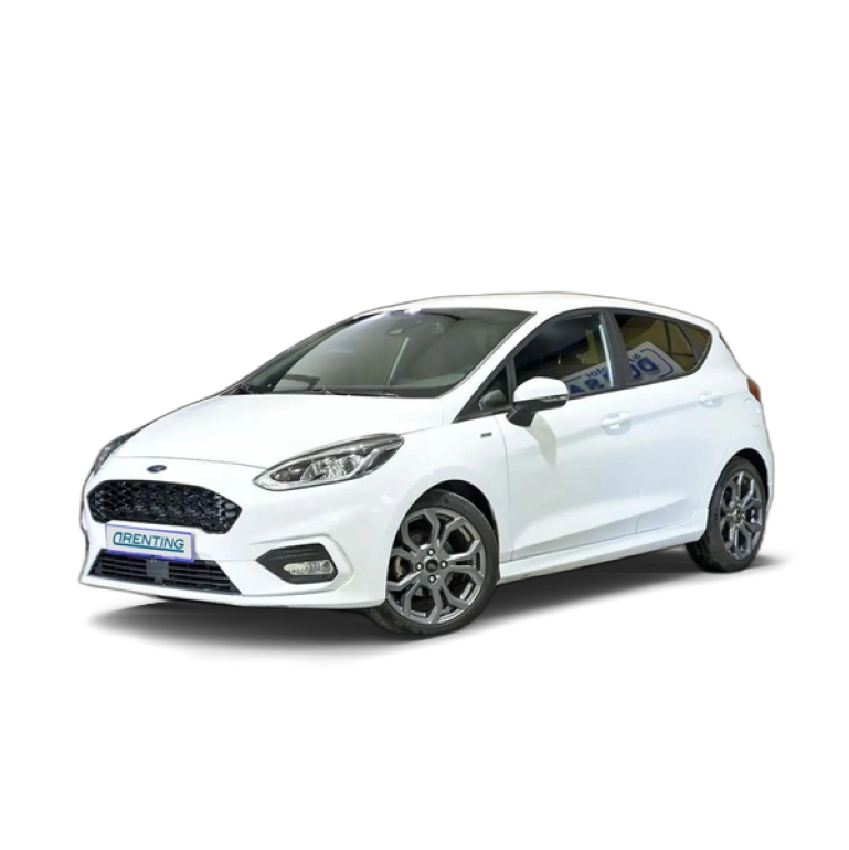 Renting Ford Fiesta 1.5TDCi ST Line 85 Blanco