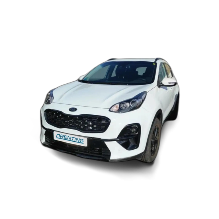 Renting Kia Sportage 1.6 MHEV Black Edition 4&#215;2 136 Blanco 1