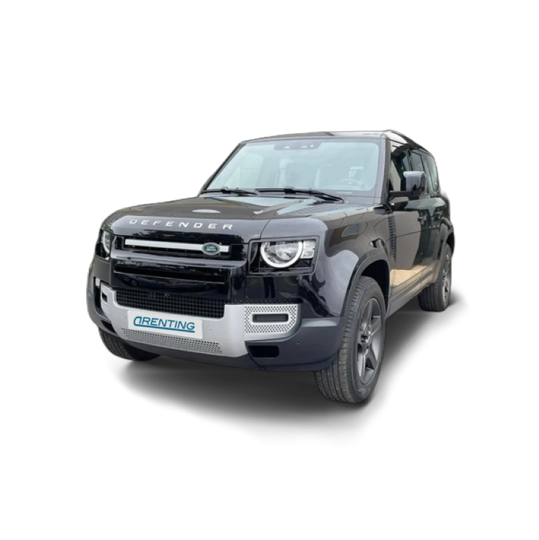 Renting Land Rover Defender 110 3.0D l6 MHEV S AWD Aut. 250 Negro