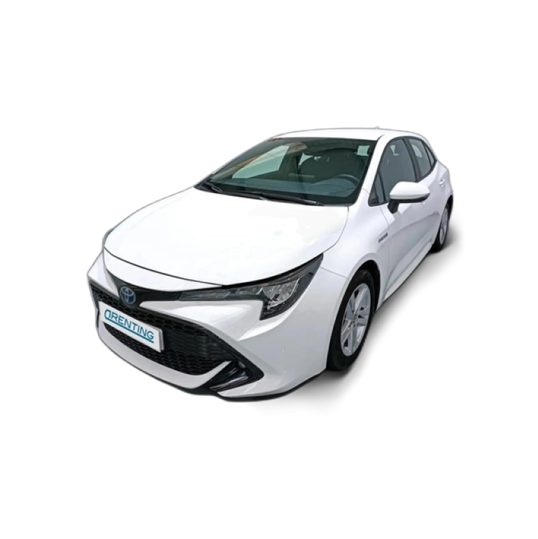 Renting Toyota Corolla 125H Business Plus Blanco