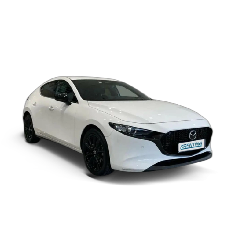 Renting Mazda 3 2.0 e-Skyactiv-G Homura Aut. 90kW Blanco 1