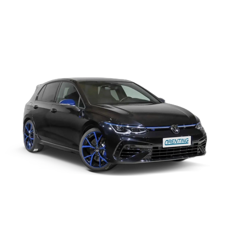 Renting Volkswagen Golf 2.0 TSI R 20 Aniversario DSG 245kW Negro
