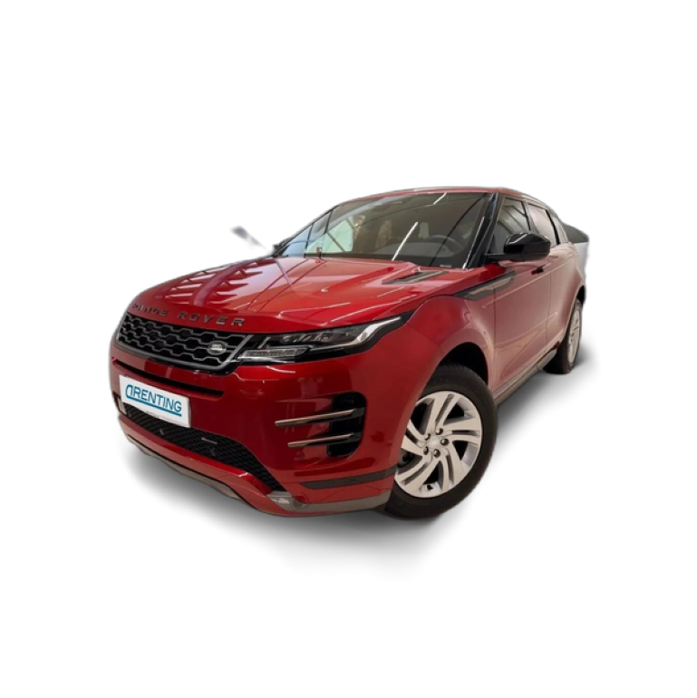 Renting Land Rover Range Rover Evoque 2.0D I4 MHEV R-Dynamic S AWD Aut. 163 Rojo 2