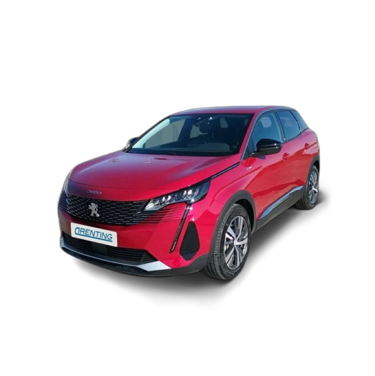 Renting Peugeot 3008 225 e-EAT8 Allure Pack Rojo
