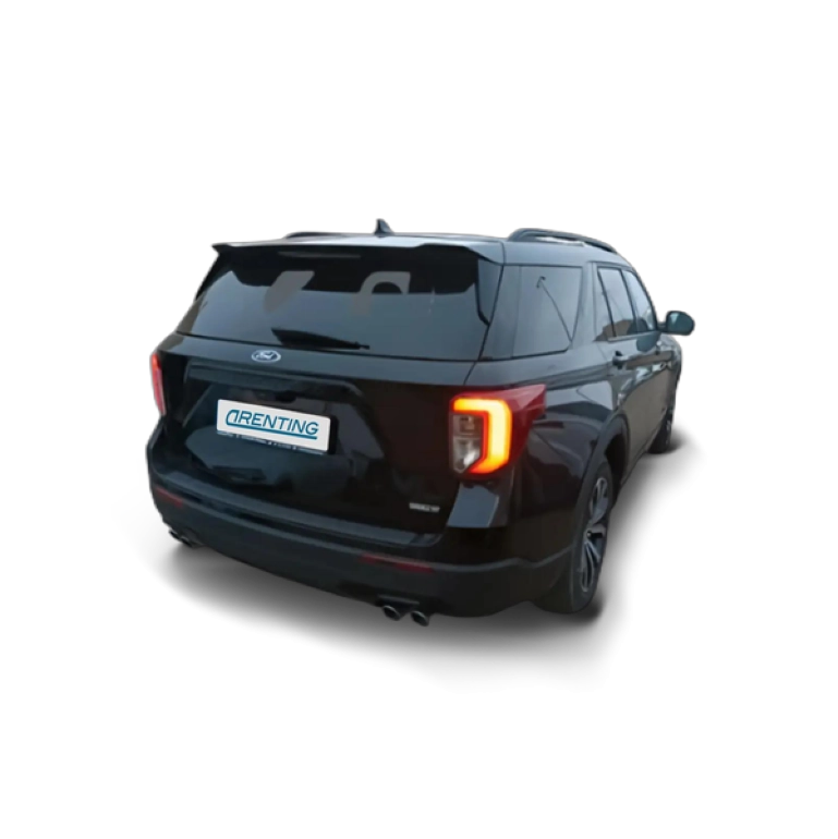 Renting Ford Explorer 3.0 PHEV ST-Line AWD 450 Negro 1