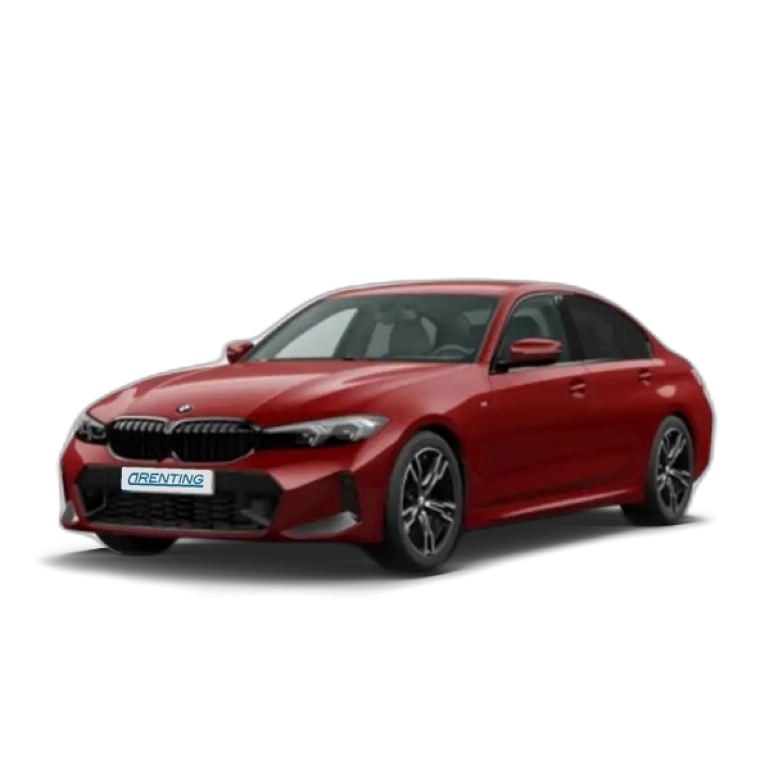 Renting BMW 318 318dA Rojo 1