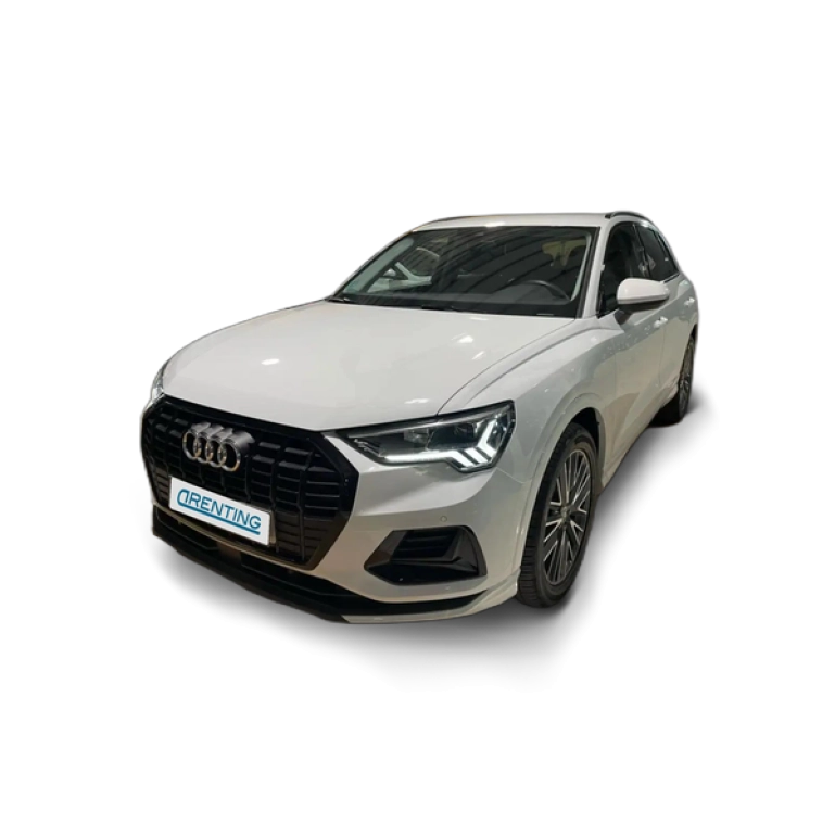 Renting Audi Q3 35 TDI Black line S tronic 110kW Blanco