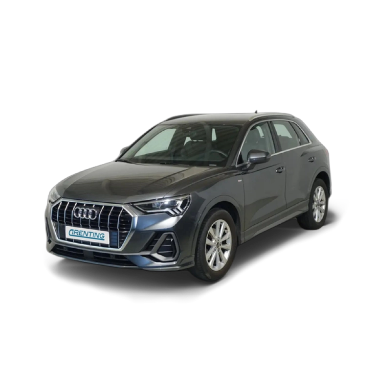 Renting Audi Q3 35 TDI S line S tronic 110kW Gris 1