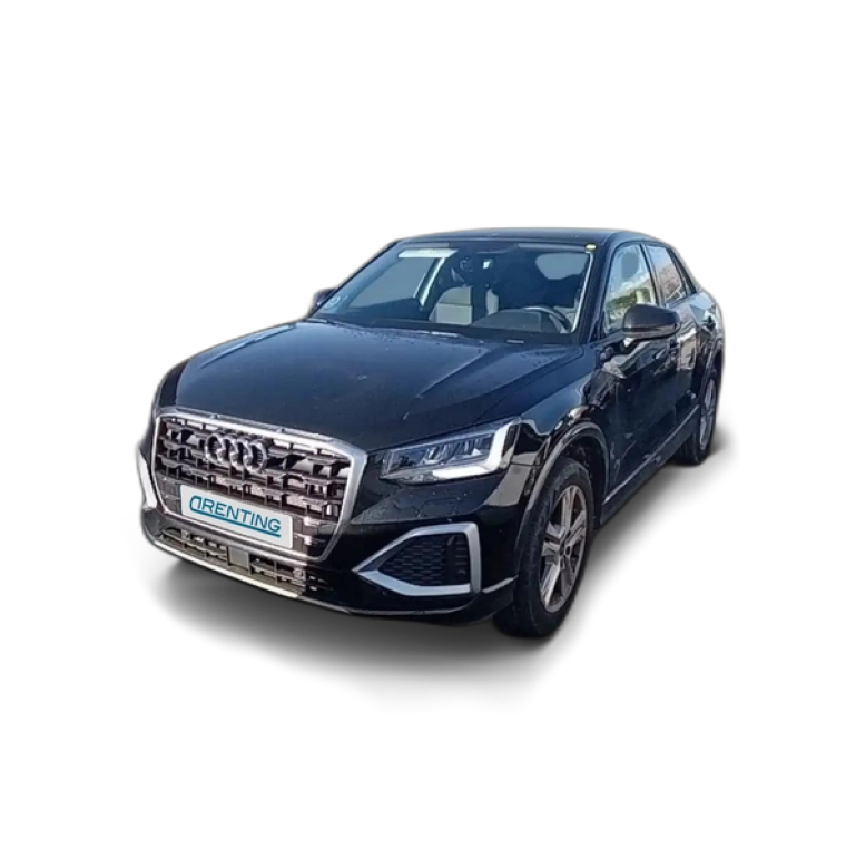 Renting Audi Q2 35 TFSI Advanced S tronic 110kW Negro