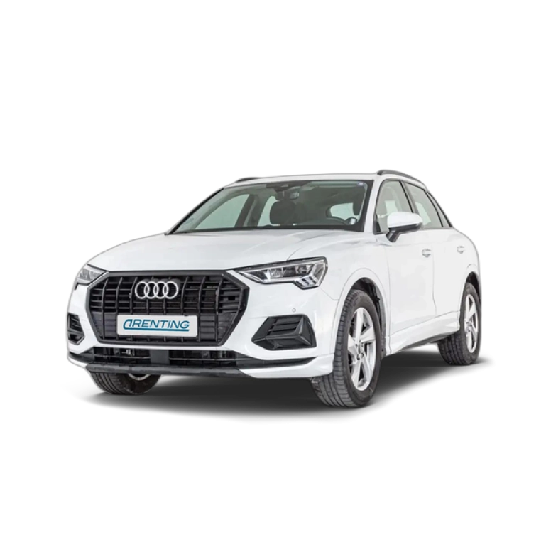 Renting Audi Q3 35 TFSI Advanced S tronic Blanco